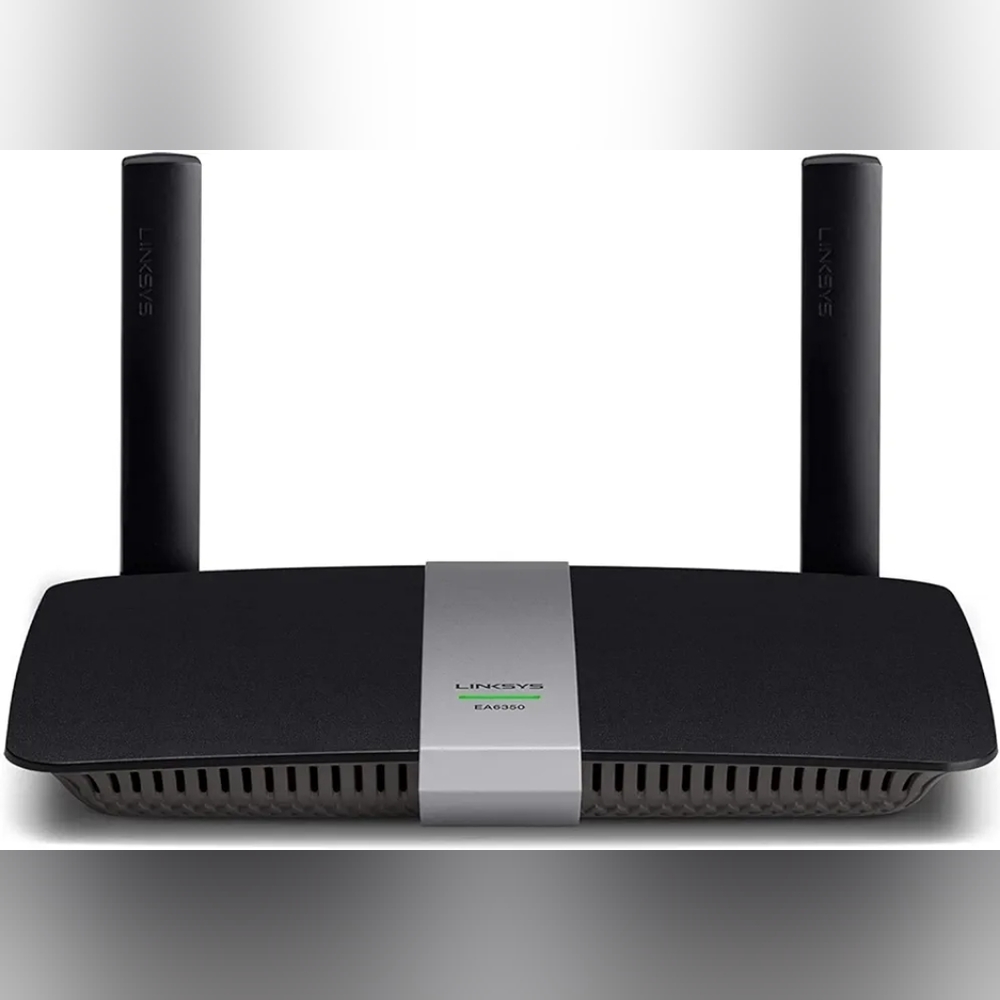 LINKSYS SMART EA6350 AC1200+ DUAL BAND 2.4GHZ 5GHZ WIFI 4 PORT ROUTER
